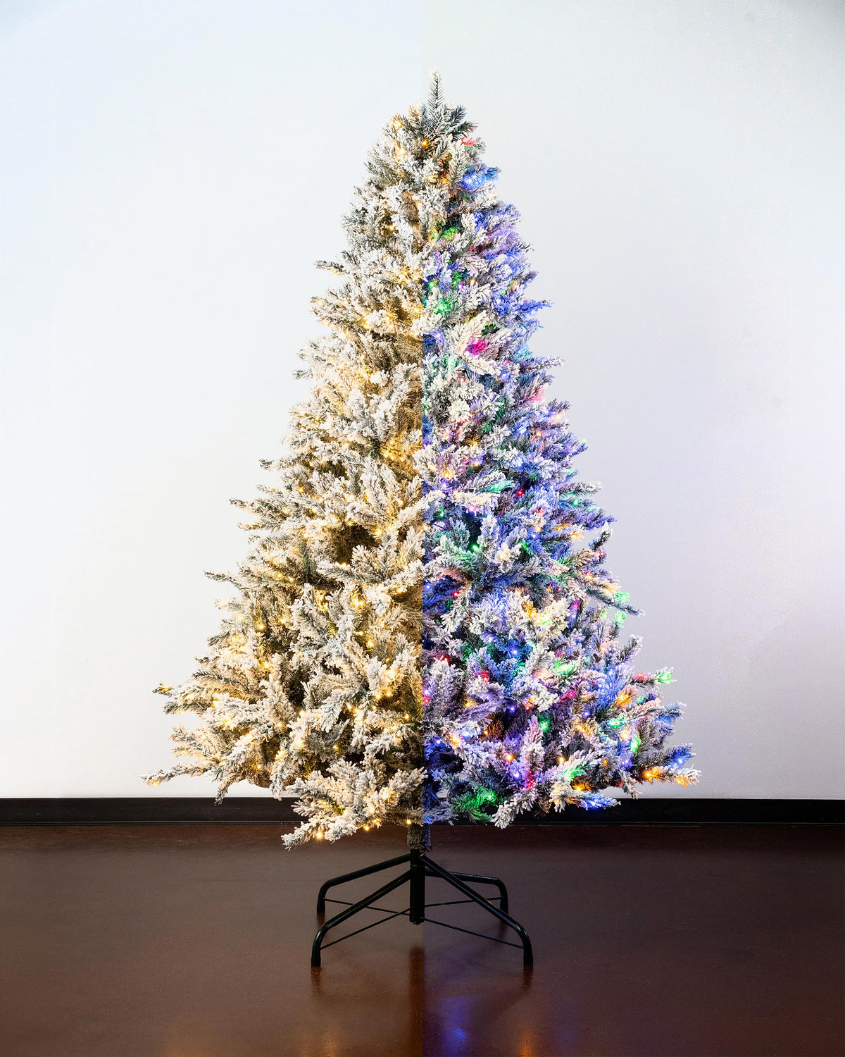 Frosted Mountain Pine Christmas Tree