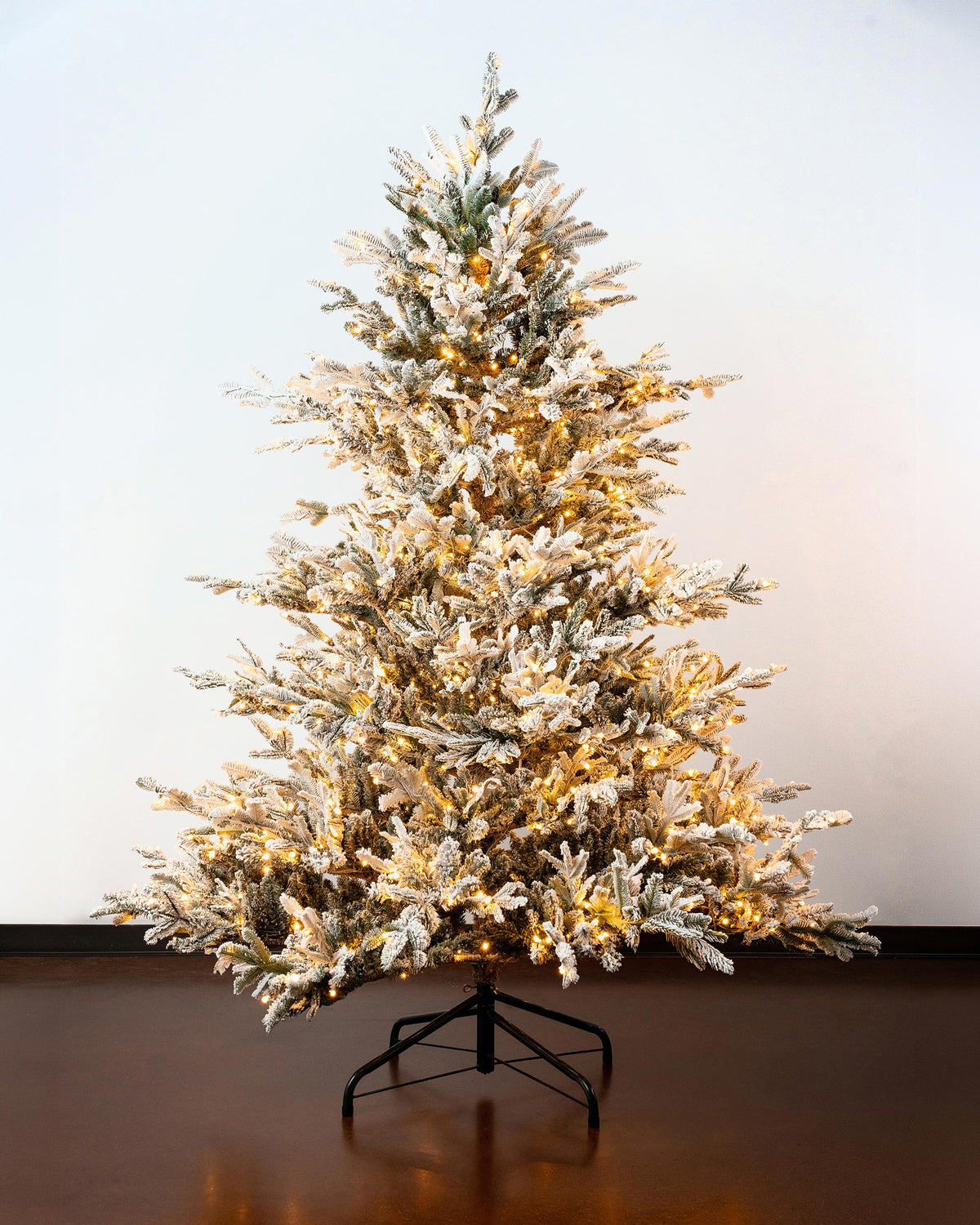 Frosted North Star Deluxe Fir Christmas Tree