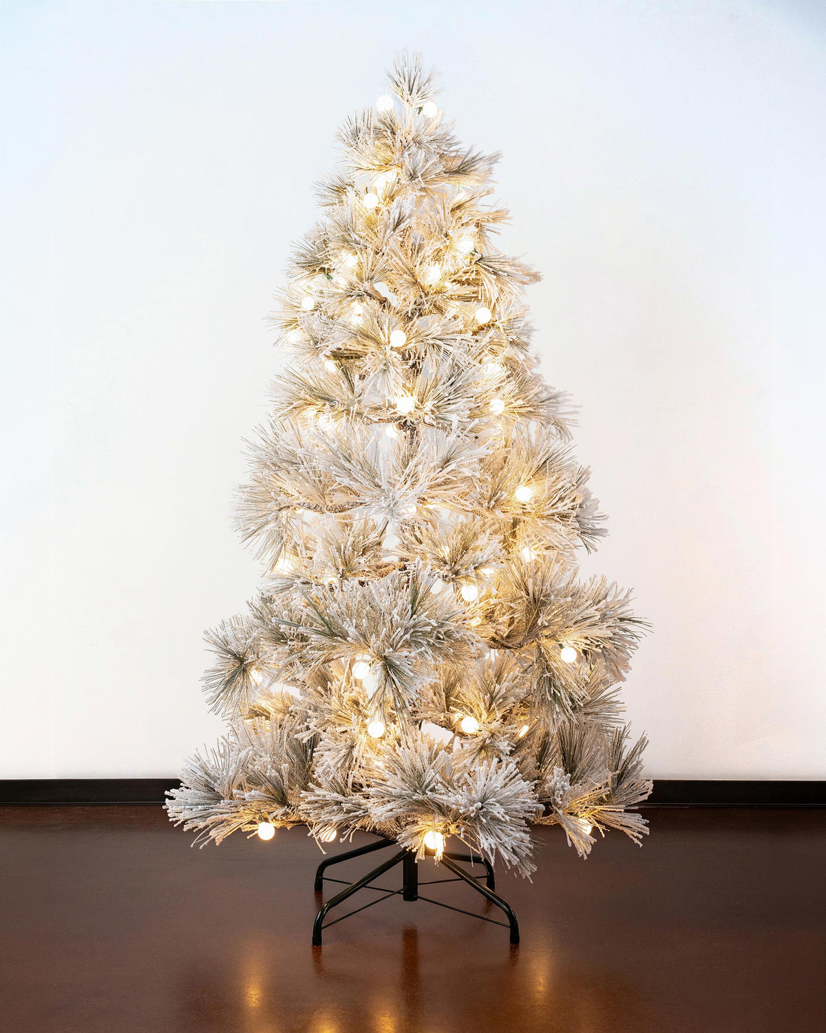 Frosted Ponderosa Pine Christmas Tree