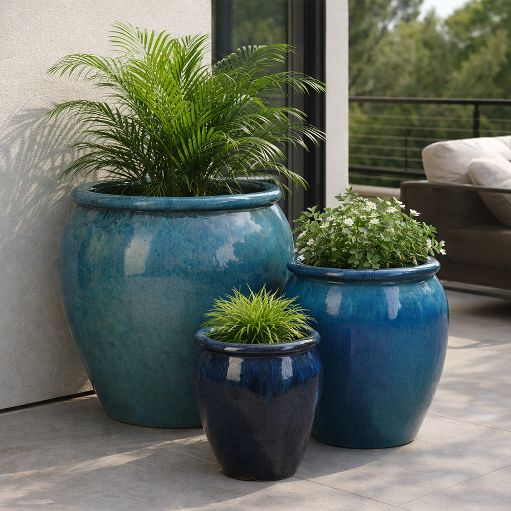 美品Echo Park Pottery Planter Maricopa Water Jar – Outdoor Ceramic Planter | Jacksons Home & Garden