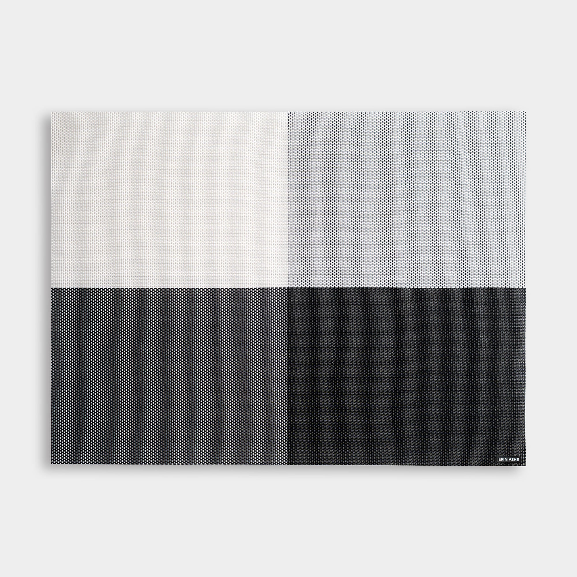 Color Block Woven Vinyl Placemats