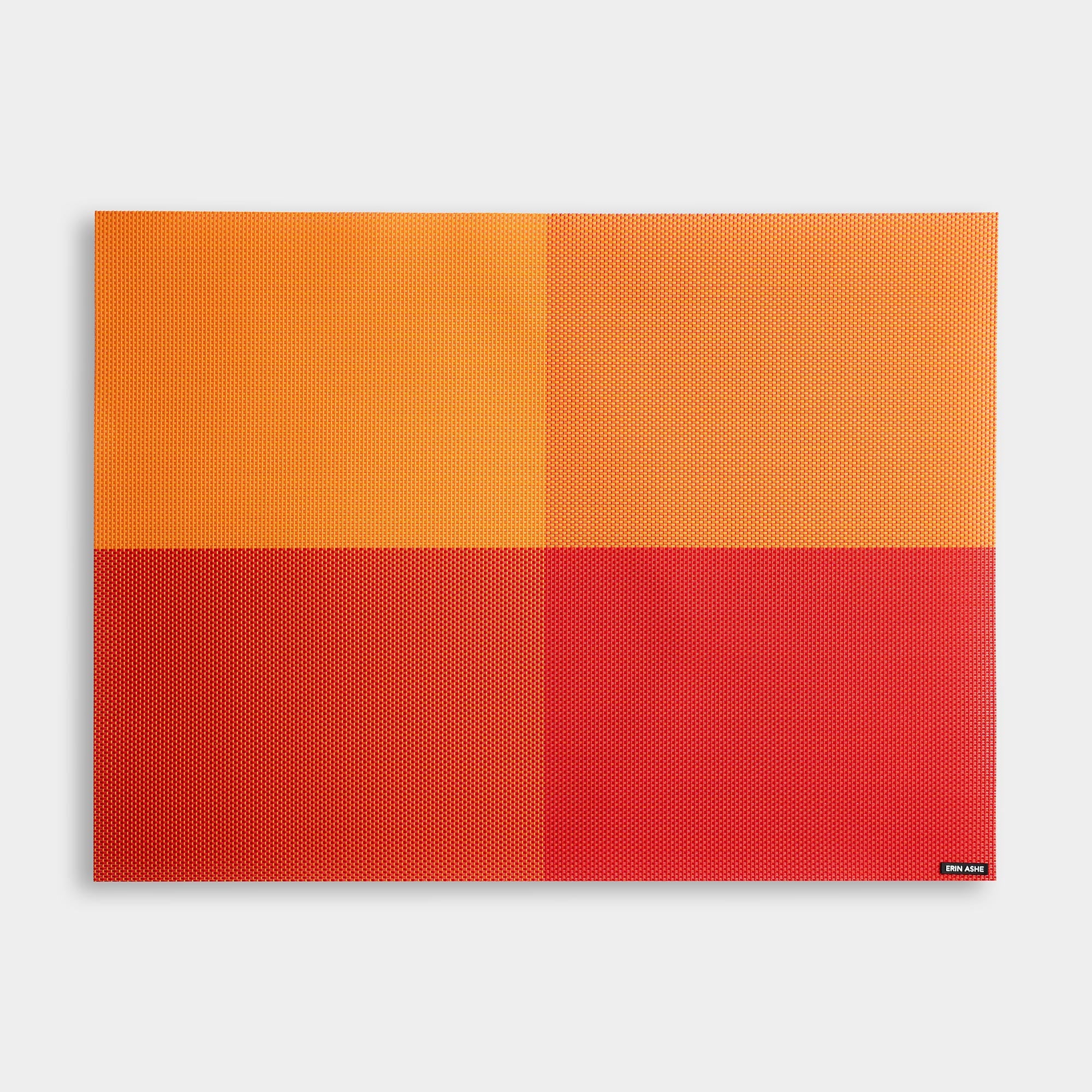 Color Block Woven Vinyl Placemats