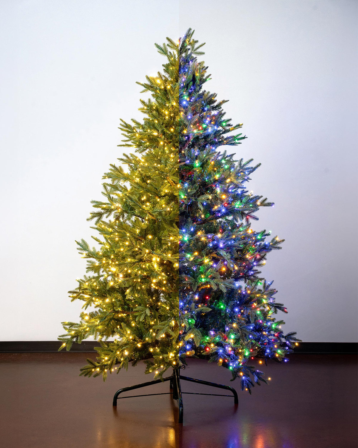 Shenandoah Deluxe Fir Christmas Tree, Multi-Color